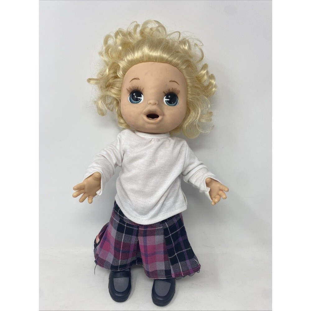 Baby Alive Happy Hungry Baby Interactive Doll Phrases & Sounds Blonde 2018